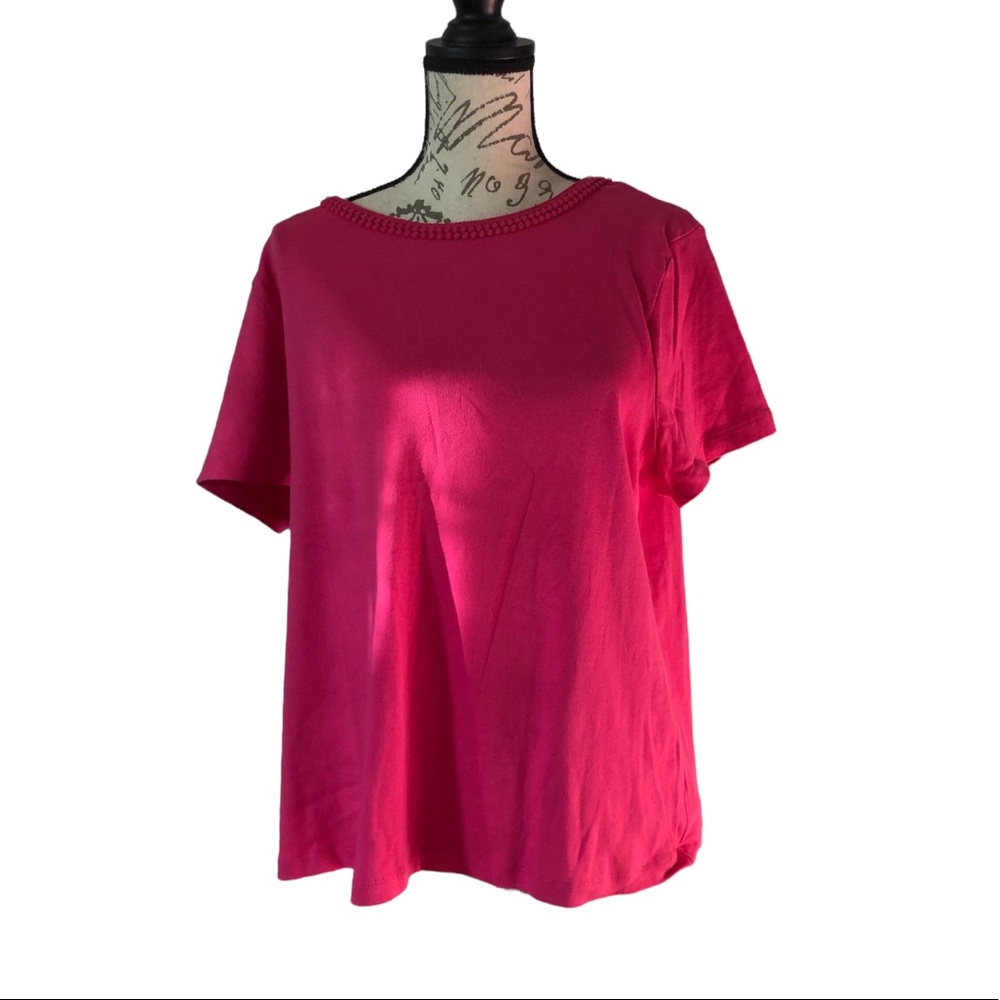 Signature Collection Women’s Shirt 18-20W Pink